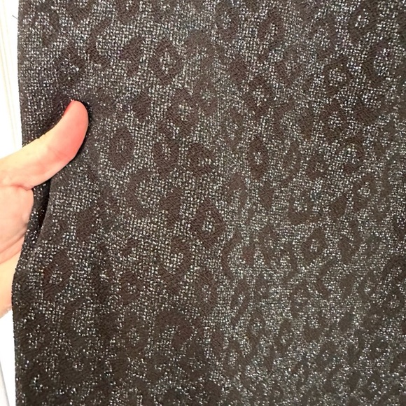 Virgo Sparkling Cocktail Dress Size 12 Black Embellished Long Dress - Picture 7 of 11